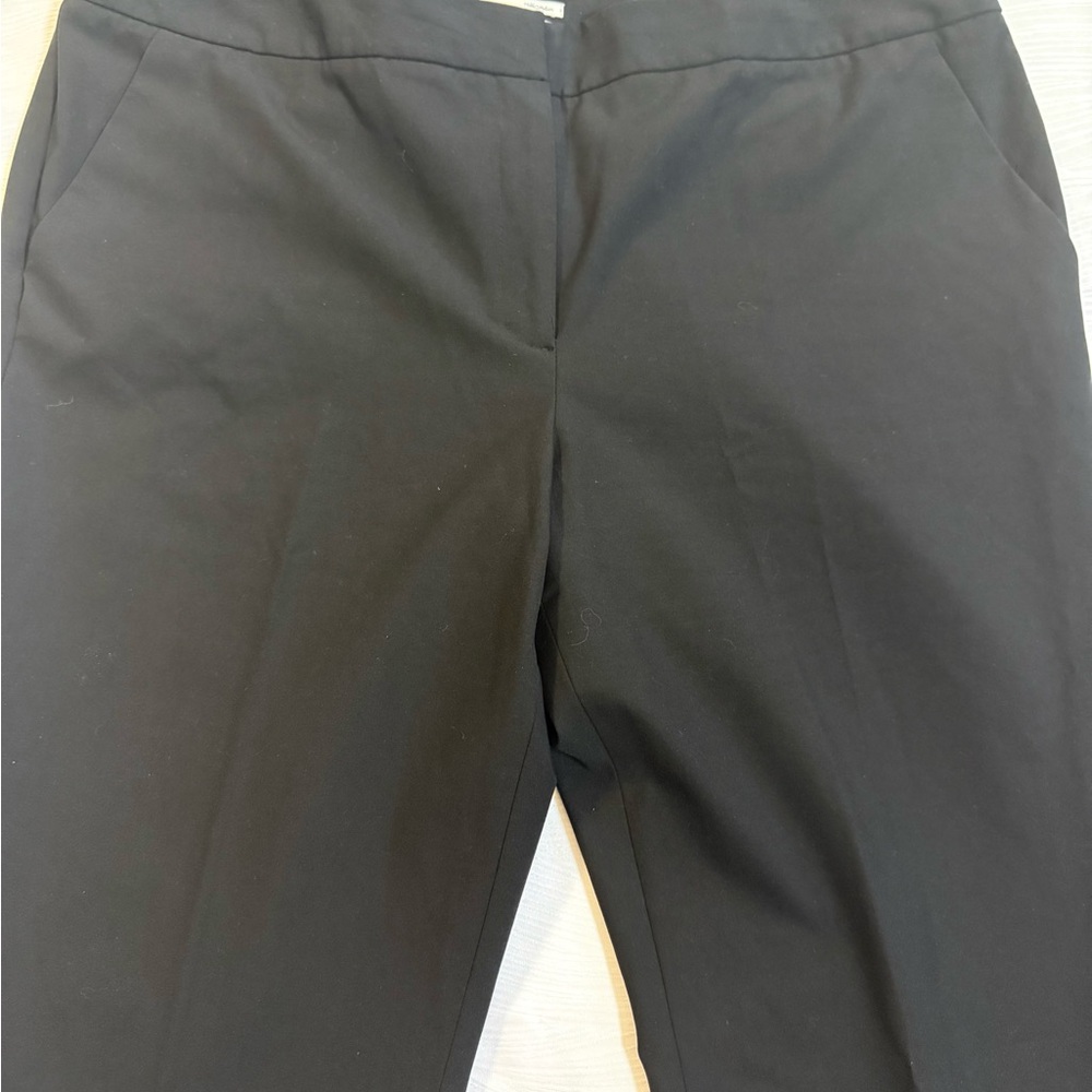 Halogen Taylor Fit Black Dress Pants Women’s 16 Stretch Office Career Trousers L